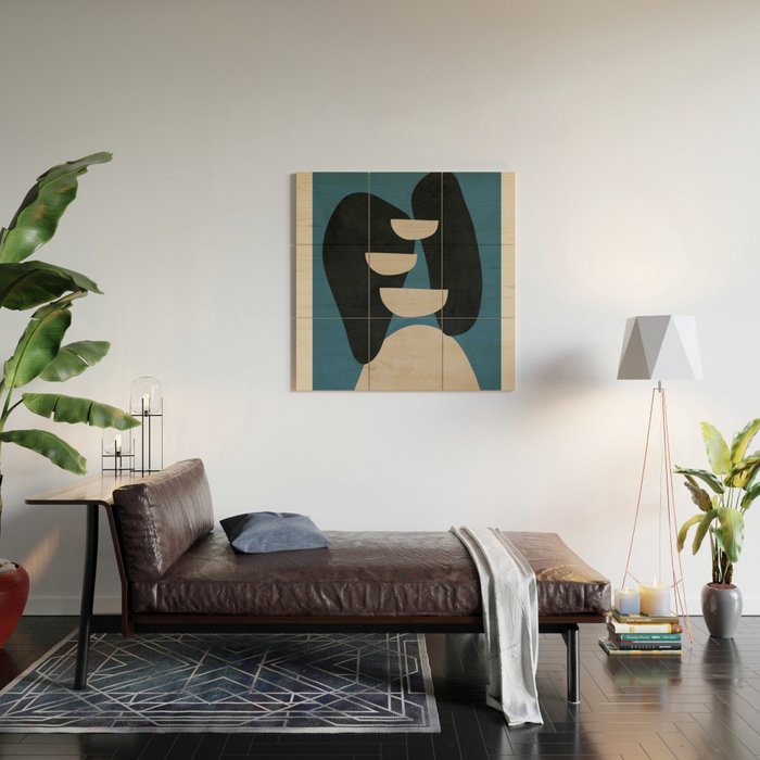 Abstract Balance 9 Wood Wall Art Gallery Image 2