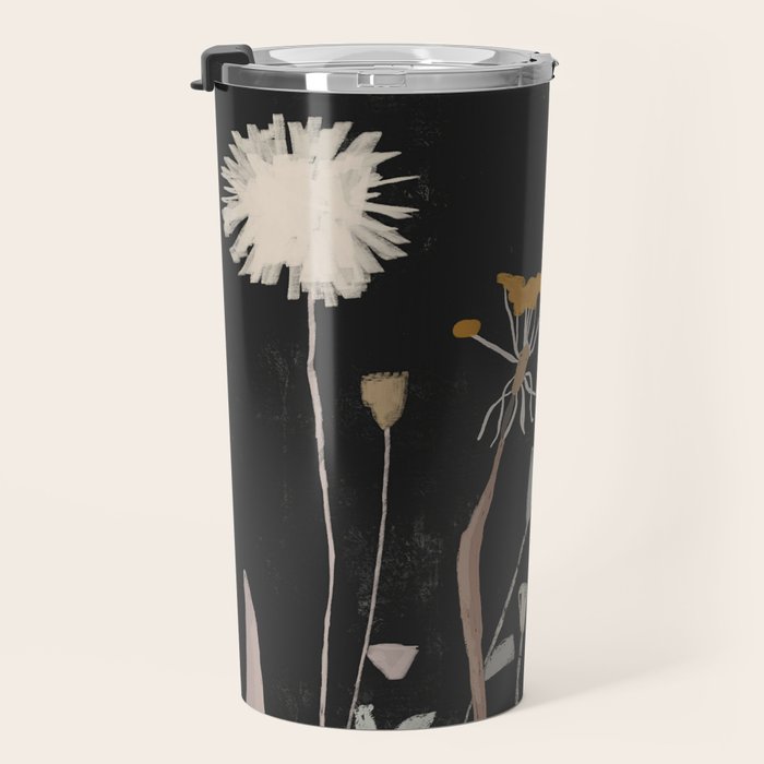 Wildflowers and Dandelions Travel Mug Gallery Image 3