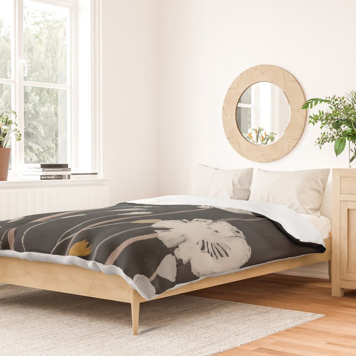 Wildflowers and Dandelions Duvet Cover Gallery Image 2
