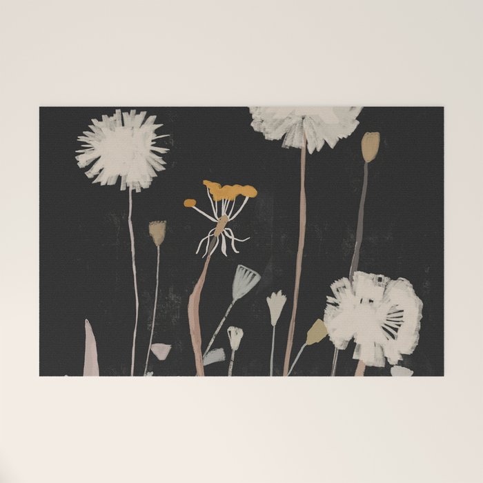 Wildflowers and Dandelions Welcome Mat Gallery Image 1