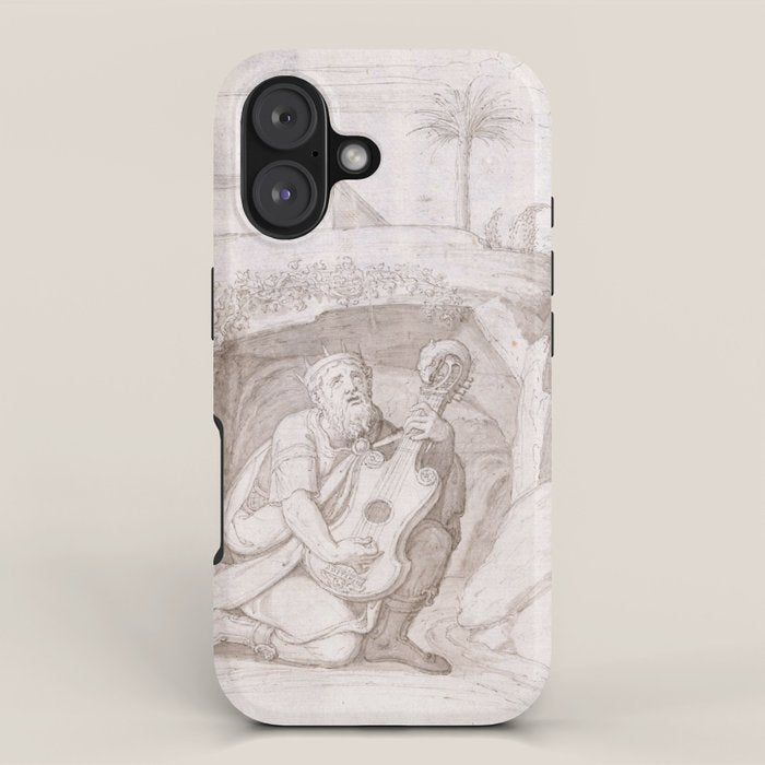 Art by Francisco de Holanda from "Images of the Ages of the World," 1573 iPhone Case Gallery Image 1