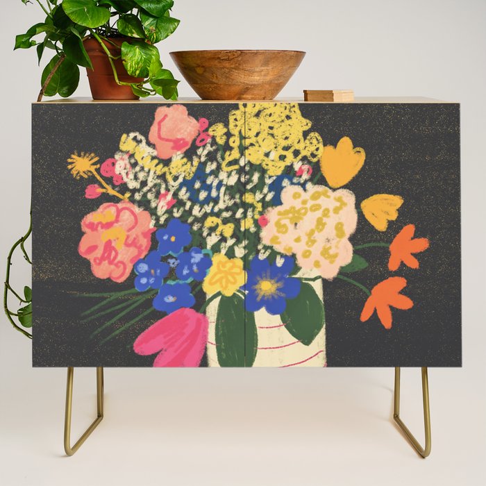 Bright bouquet  Credenza Gallery Image 1