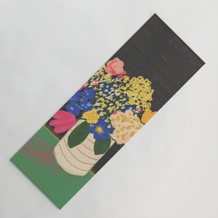 Bright bouquet  Yoga Mat Gallery Image 1
