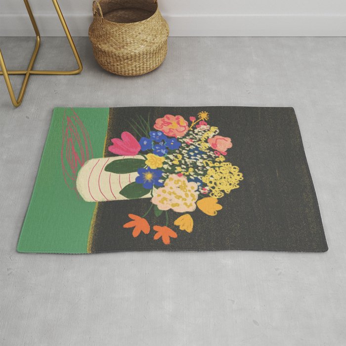 Bright bouquet  Rug Gallery Image 1