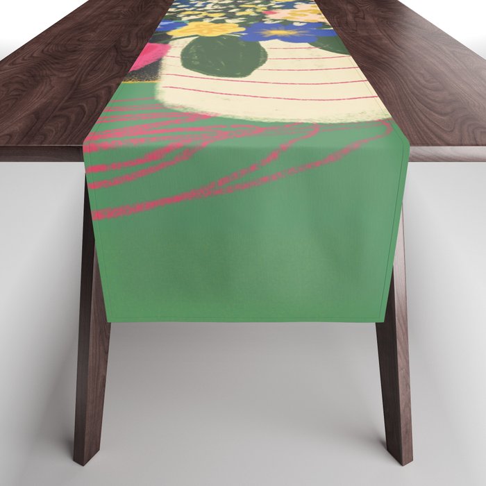 Bright bouquet  Table Runner Gallery Image 1