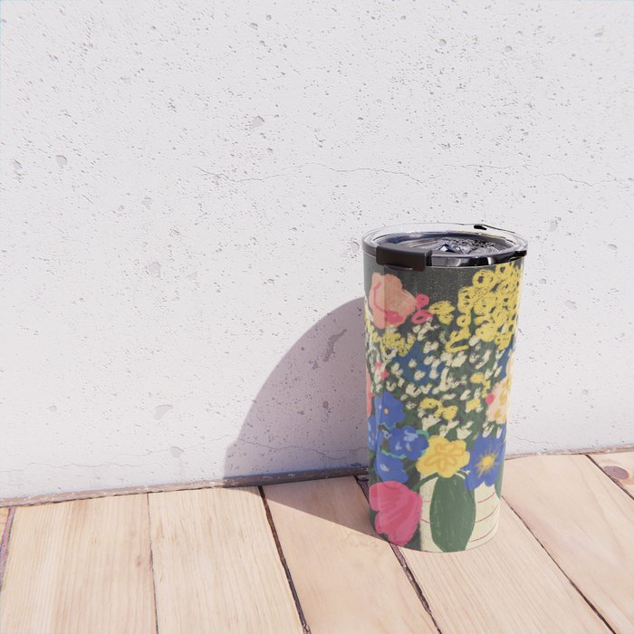 Bright bouquet  Travel Mug Gallery Image 4