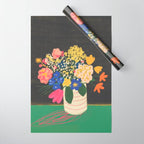 Bright bouquet  Wrapping Paper Gallery Image 1