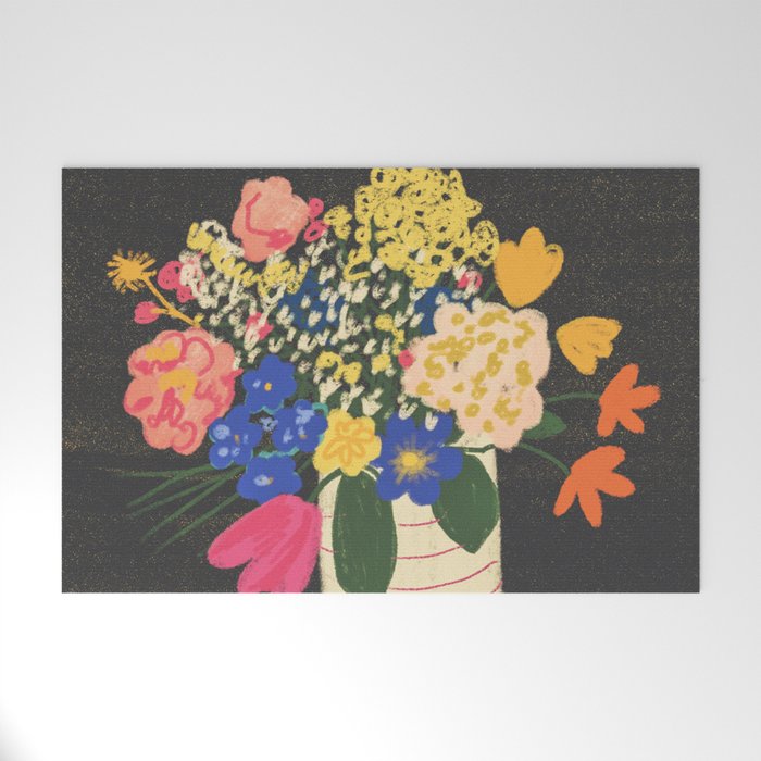 Bright bouquet  Welcome Mat Gallery Image 1
