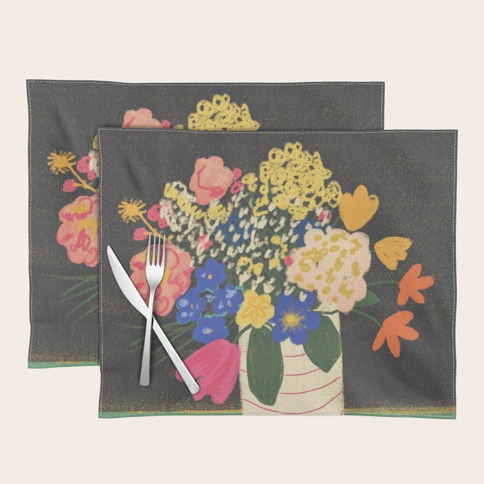Bright bouquet  Placemat Gallery Image 1