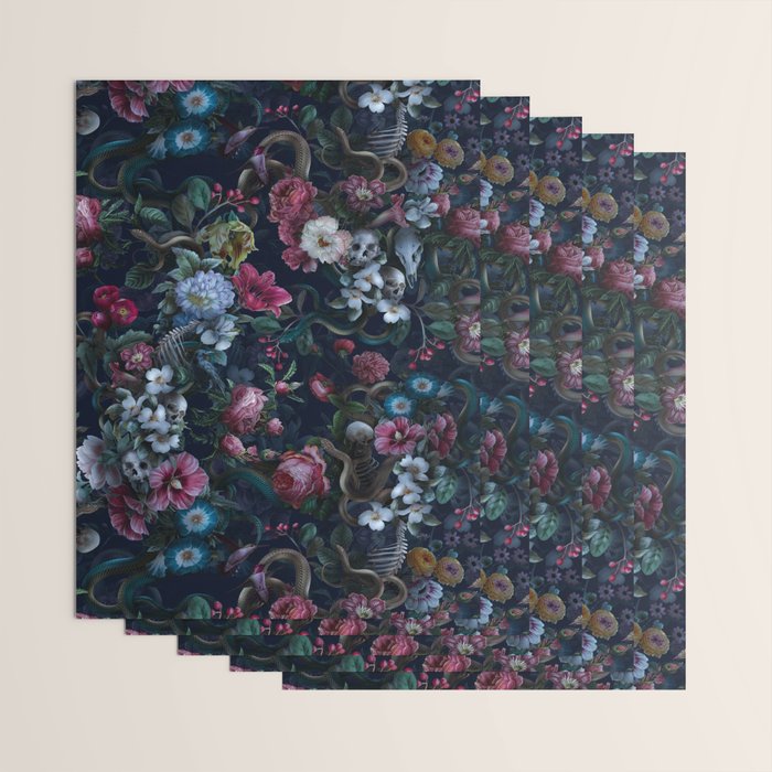 Skulls and Snakes V Wrapping Paper Gallery Image 3