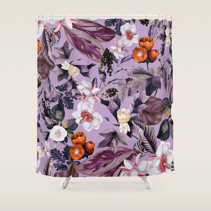 Crocus Petal Shower Curtain Gallery Image 1