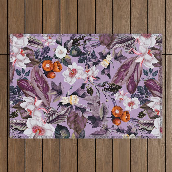 Crocus Petal Outdoor Rug Gallery Image 1