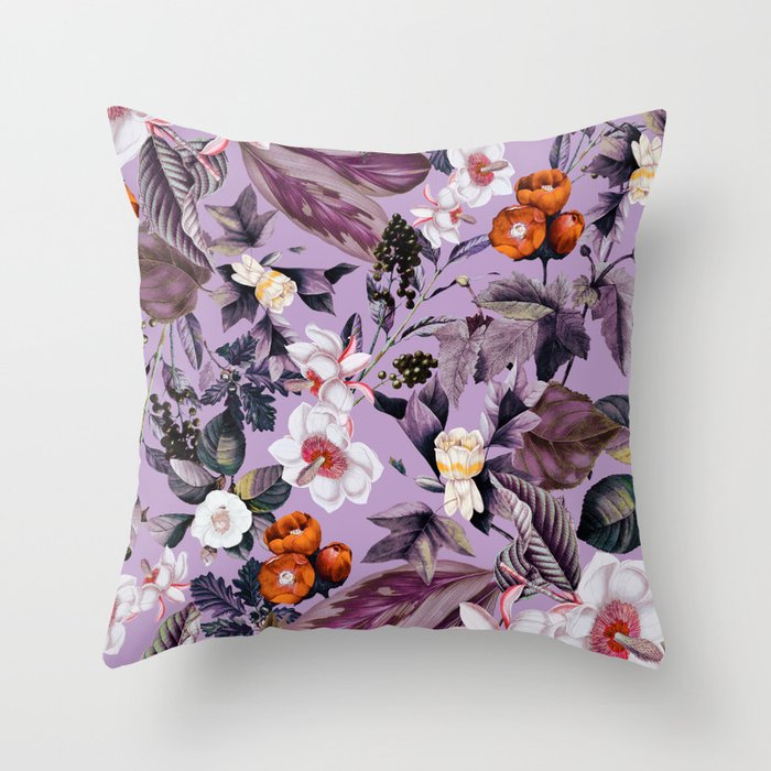 Crocus Petal Throw Pillow Gallery Image 6