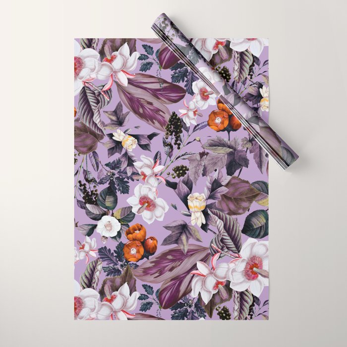 Crocus Petal Wrapping Paper Gallery Image 1