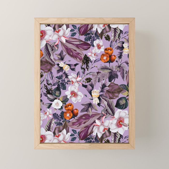 Crocus Petal Mini Art Print Gallery Image 1