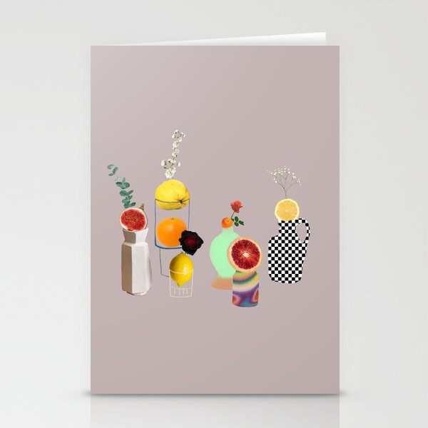 Still Life // Fruits & Flowers Stationery Card Gallery Image 1