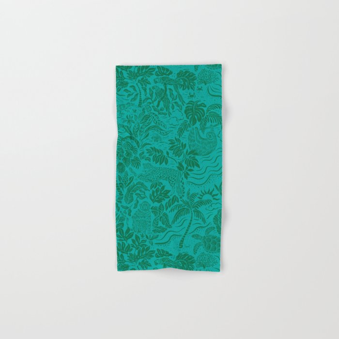 Costa Rica Vida Verde Bath Towel Gallery Image 1
