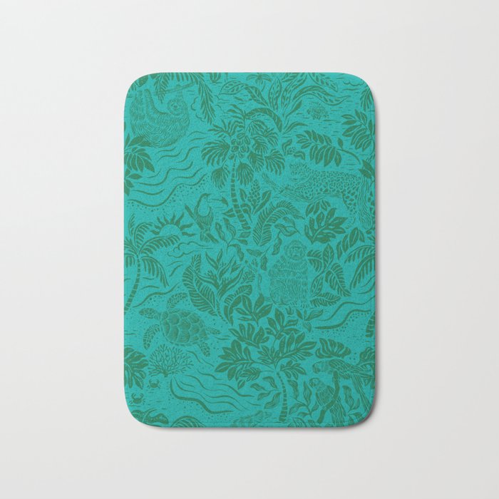 Costa Rica Vida Verde Bath Mat Gallery Image 1