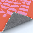 Make Your Own Magic | Pink and Orange Rug Gallery Image 4
