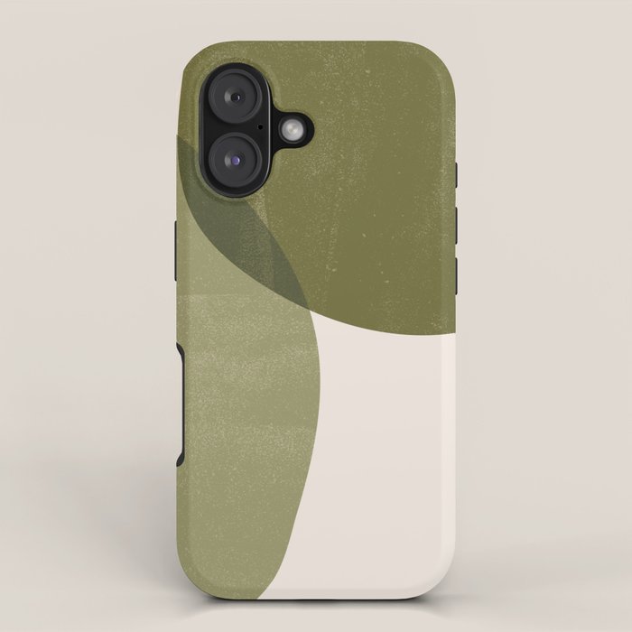 Minimal Semicircles iPhone Case Gallery Image 1
