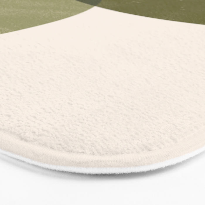 Minimal Semicircles Bath Mat Gallery Image 3