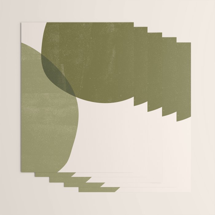 Minimal Semicircles Wrapping Paper Gallery Image 3
