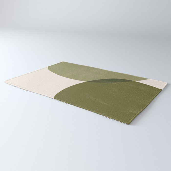 Minimal Semicircles Rug Gallery Image 3