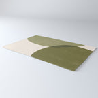 Minimal Semicircles Rug Gallery Image 3