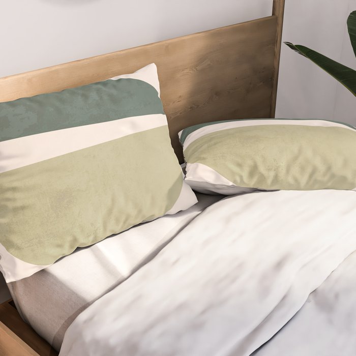 Minimal Abstract Shapes 15 Pillow Sham Gallery Image 2