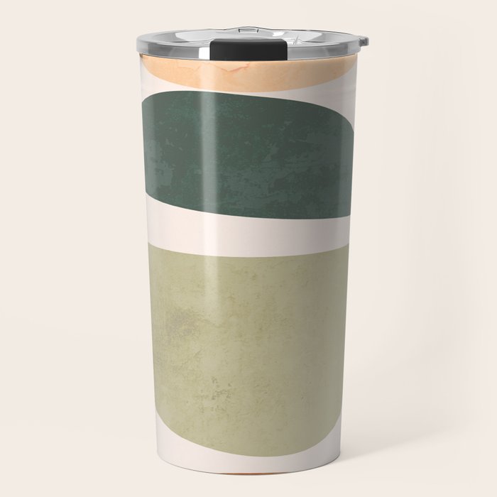 Minimal Abstract Shapes 15 Travel Mug Gallery Image 1
