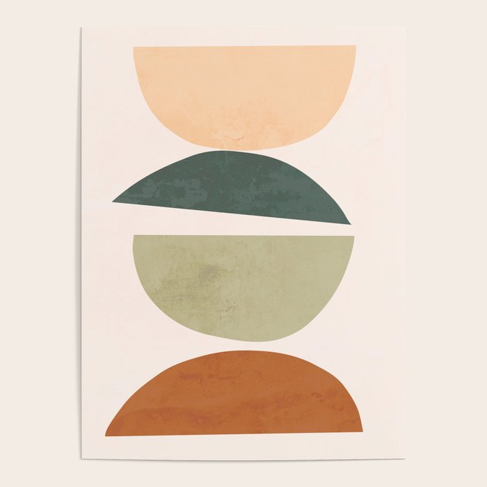 Minimal Abstract Shapes 15 Poster Gallery Image 4