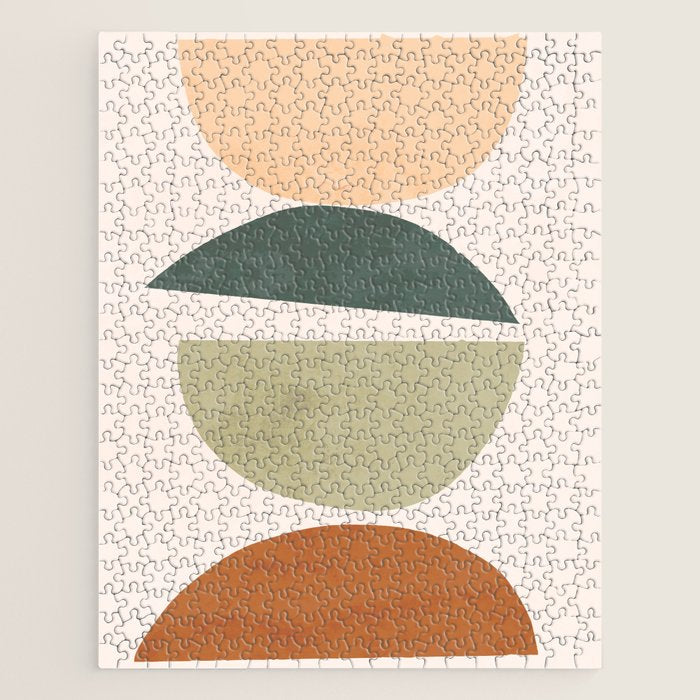 Minimal Abstract Shapes 15 Jigsaw Puzzle Gallery Image 1