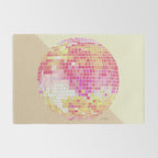 Disco Ball - Pink OmbrÃ© Rug Gallery Image 2