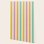 Maude Pattern - Retro Rainbow Wallpaper Gallery Image 2