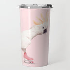 ROLLERSKATING COCKATOO Travel Mug Gallery Image 2