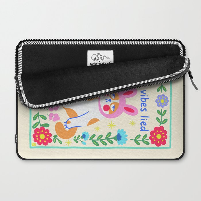 The Vibes Lied Laptop Sleeve Gallery Image 2