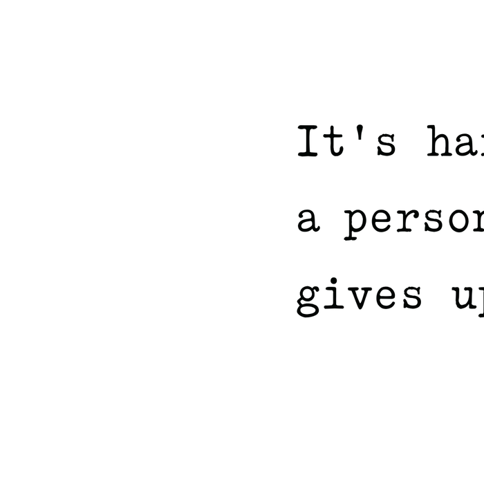 It is hard to beat a person who never gives up Coffee Mug Gallery Image 2