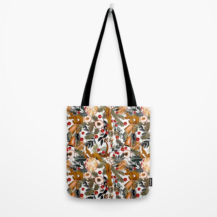 Squirrels on the Christmas tree I Tote Bag Gallery Image 2