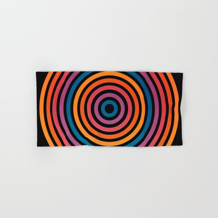 Candy Sunsets: California Night Edition Bath Towel Gallery Image 1