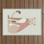 Whimsical Cheetah Outdoor Rug Gallery Image 1