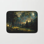 Walking through the fairy forest Bath Mat Gallery Image 1