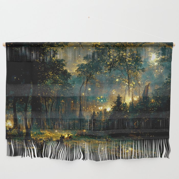 Walking through the fairy forest Wall Hanging Gallery Image 1