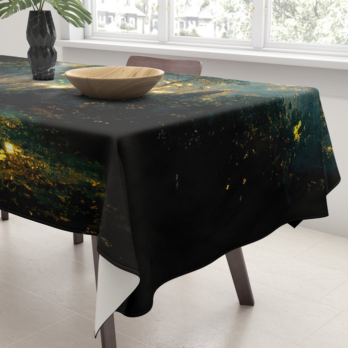Walking through the fairy forest Tablecloth Gallery Image 3