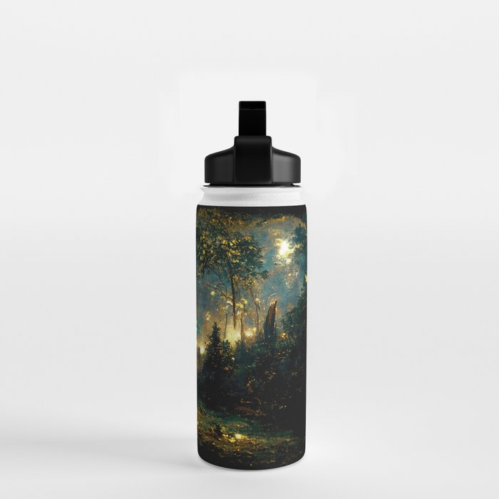 Walking through the fairy forest Water Bottle Gallery Image 2