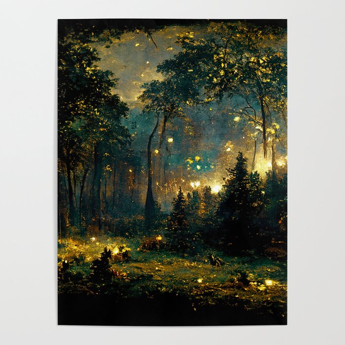Walking through the fairy forest Poster Gallery Image 1