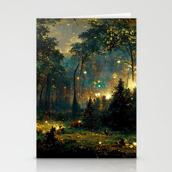 Walking through the fairy forest Stationery Card Gallery Image 2