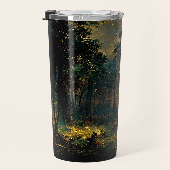 Walking through the fairy forest Travel Mug Gallery Image 3