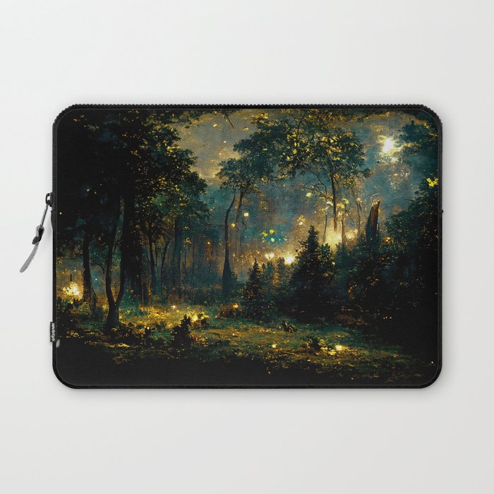 Walking through the fairy forest Laptop Sleeve Gallery Image 1