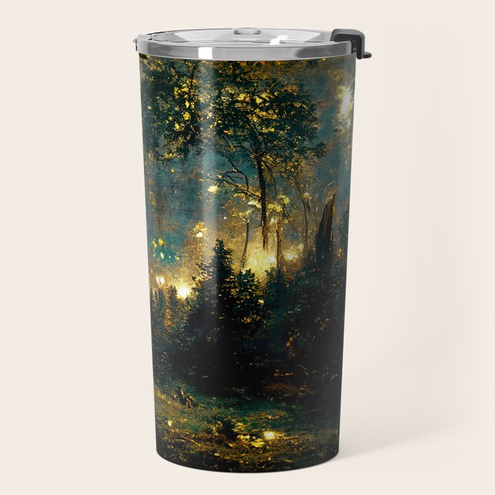 Walking through the fairy forest Travel Mug Gallery Image 2
