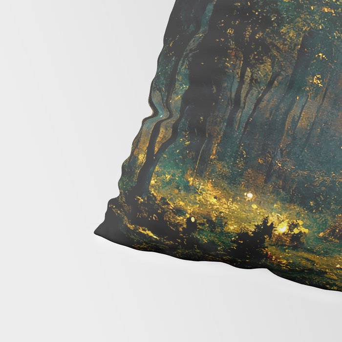 Walking through the fairy forest Pillow Sham Gallery Image 4